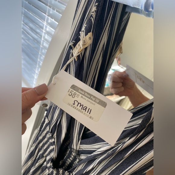 Striped Jumpsuit - Picture 2 of 3